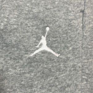 Standard fit jogging pants. Size small. Grey sweatpants. Jordan
